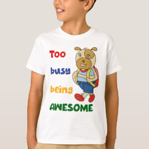 Adorable Dog Graphic Tee Cute Puppy Kids