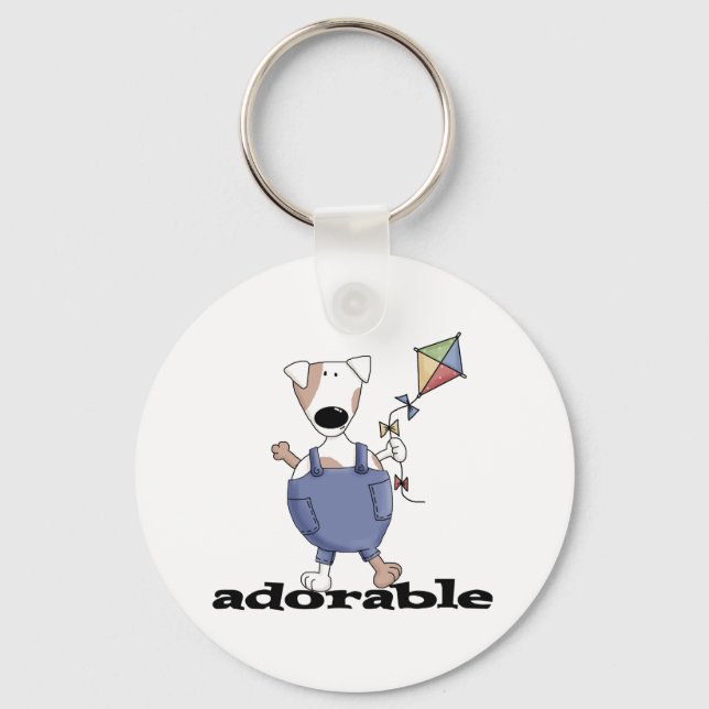 ADORABLE DOG KEY RING (Front)