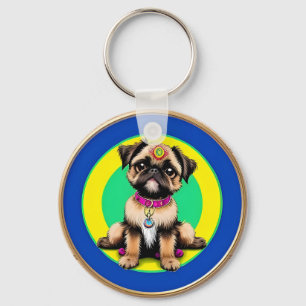 Adorable Dog Key Ring