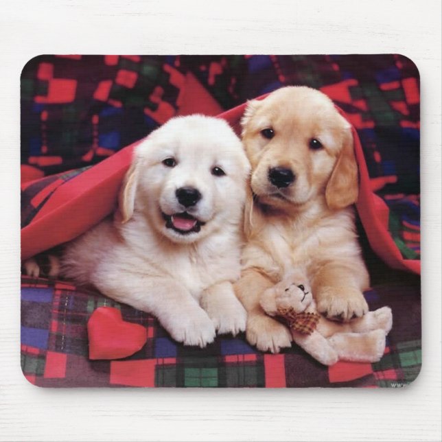 Adorable Dog Photography Cards, Gifts - Customise Mouse Mat (Front)