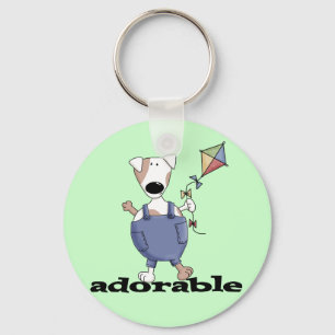 Adorable Dog T-shirts and Gifts Key Ring