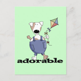 Adorable Dog T-shirts and Gifts Postcard