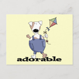 Adorable Dog T-shirts and Gifts Postcard