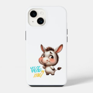 Adorable Donkey for Christmas 2024 - Perfect Gift iPhone 14 Case