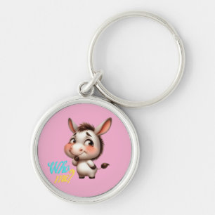 Adorable Donkey for Christmas 2024 - Perfect Gift Key Ring