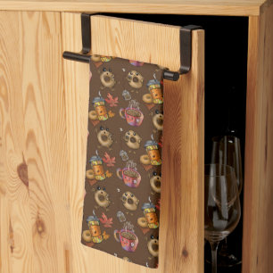 Adorable Doughnuts and Tea Towel