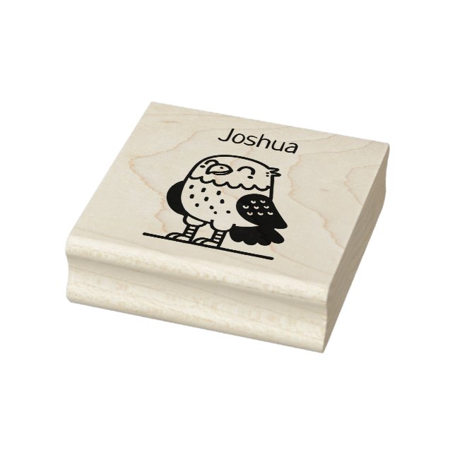 Adorable Eagle  Rubber Stamp (Stamp)