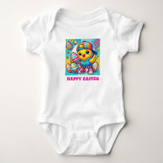 Adorable Easter Bunny One- Piece For Babies Baby Bodysuit