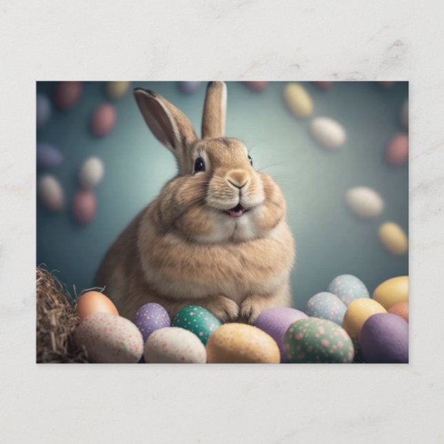 Adorable Easter Postcard (Front)