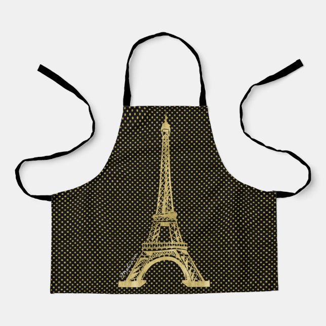 Adorable Eiffel Tower Apron (Front)
