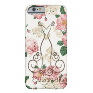 Adorable Elegant Dress,Floral Pattern-Personalised Barely There iPhone 6 Case