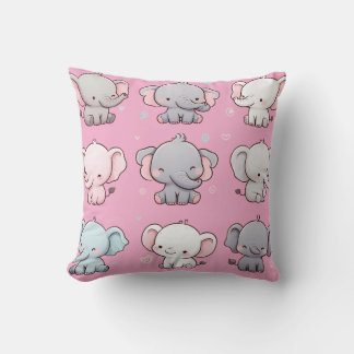 Adorable Elephant Design Collection for Cute Home  Cushion