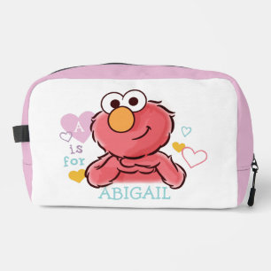 Adorable Elmo Add Your Own Name Dopp Kit