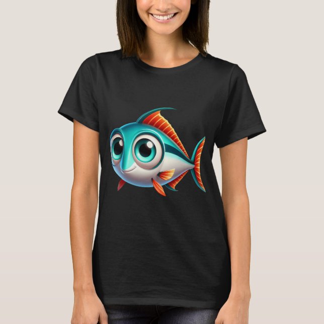 Adorable Escolar Fish T-Shirt (Front)