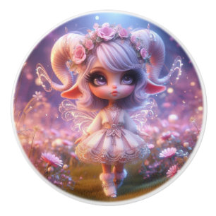 Adorable Fairy Ceramic Knob