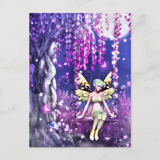 Adorable Fairy Postcard (Front)
