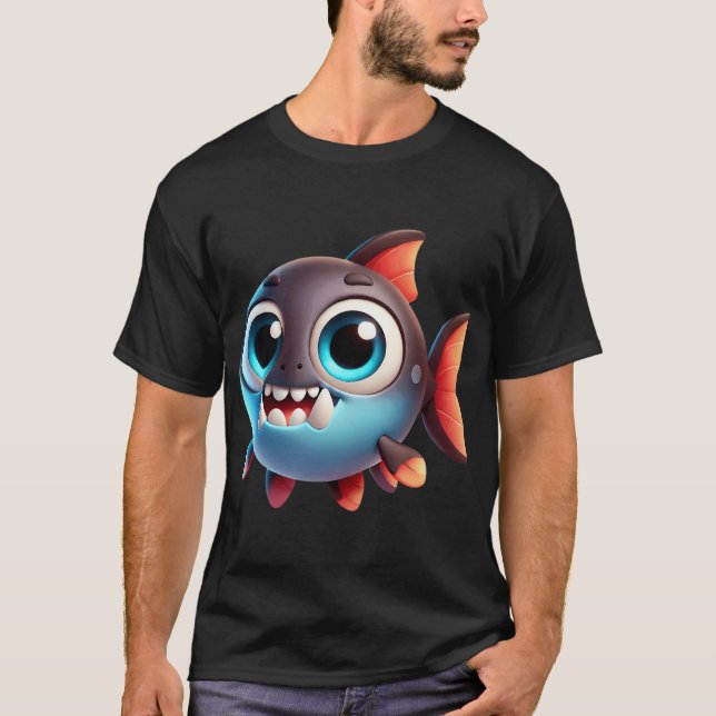 Adorable Fangtooth Fish T-Shirt (Front)
