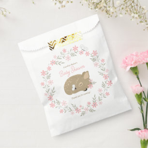 Adorable Fawn Baby Shower Favour Bags