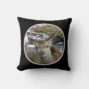 Adorable Fawn Woodland Baby Red Deer Soft Cushion