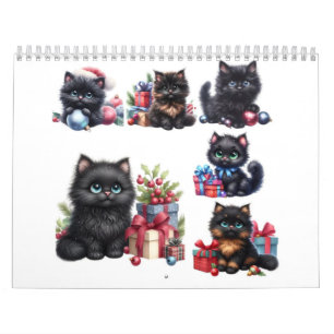 Adorable Feline Festivities Christmas Cat 2026 Calendar