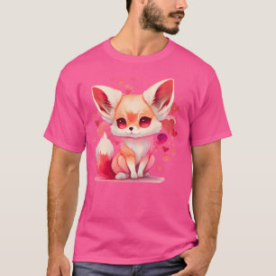 Adorable Fennec Fox Lover Funny For Fox Lovers T-Shirt