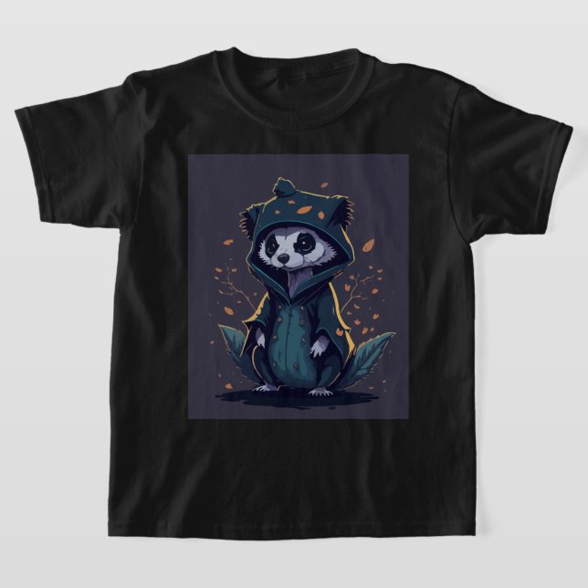 Adorable Ferret Costume T-Shirt (Laydown)