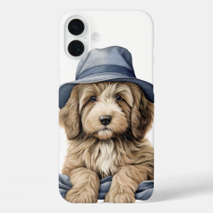 ADORABLE FLUFFY GOLDEN RETRIEVER PUPPY DOG iPhone 16 PLUS CASE