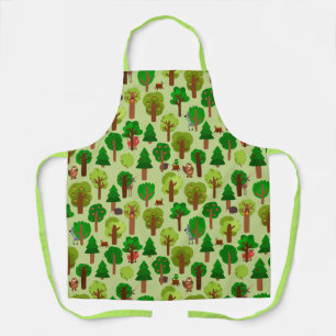 Adorable Forest Animals Apron