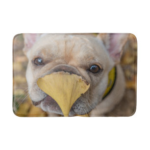 Adorable French Bulldog Bath Mat
