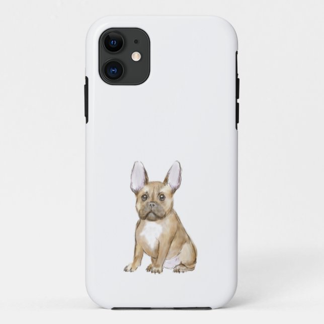 Adorable french bulldog puppy Case-Mate iPhone case (Back)