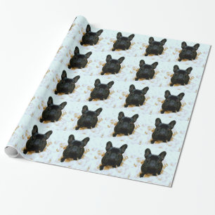 Adorable French Bulldog Puppy! Wrapping Paper