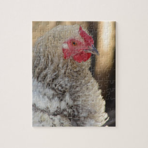 Adorable Frizzle Rooster Jigsaw Puzzle