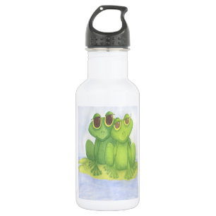 Adorable Frog Lovers 532 Ml Water Bottle