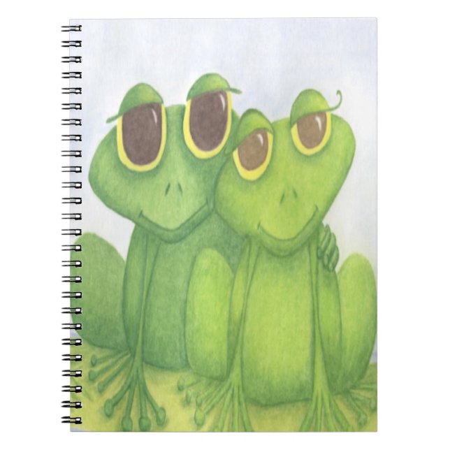 Adorable Frog Lovers Notebook (Front)