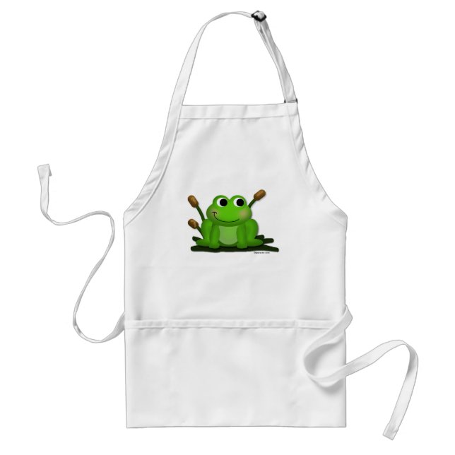 Adorable Froggy Kitchen Apron (Front)