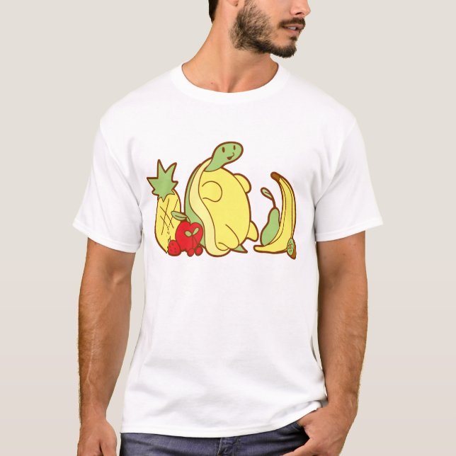 Adorable Fruit Turtle T-Shirt (Front)