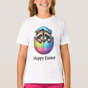 Adorable Funny Cute Easter Baby Racoon T-Shirt