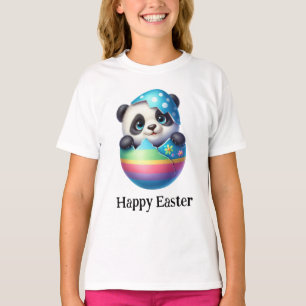 Adorable Funny Easter Baby Panda Bear T-Shirt
