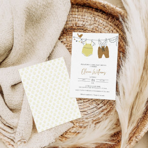 Adorable Gender neutral  Invitation