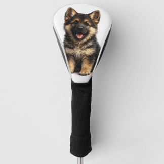 Adorable German Shepherd Puppy Golf Head Cover
