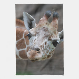 Adorable Giraffe Kitchen Towel