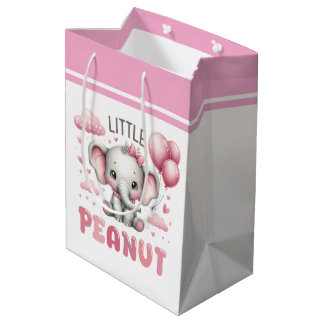 Adorable Girl Little Peanut  Medium Gift Bag
