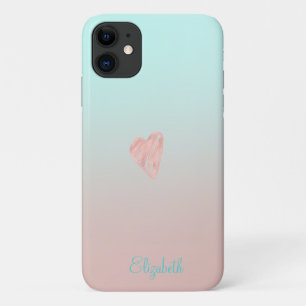 Adorable Girly, Heart iPhone 11 Case