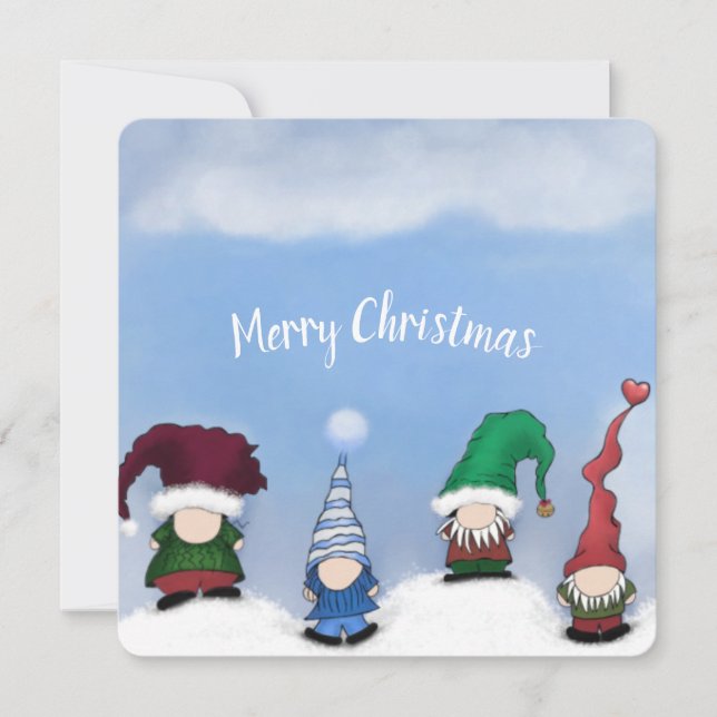 Adorable Gnome Posse Card (Front)