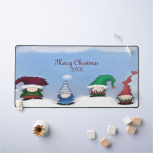Adorable Gnome Posse Desk Mat