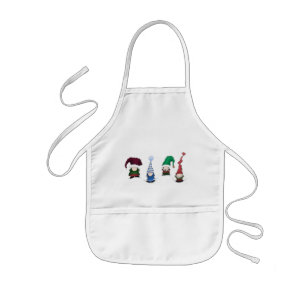 Adorable Gnome Posse Kids Apron