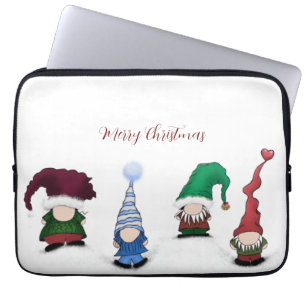 Adorable Gnome Posse Laptop Sleeve
