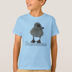 Adorable Grey Duckling Photograph Personalised T-Shirt