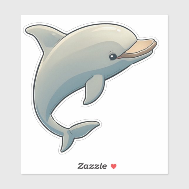 Adorable grey little Dolphin  (Sheet)