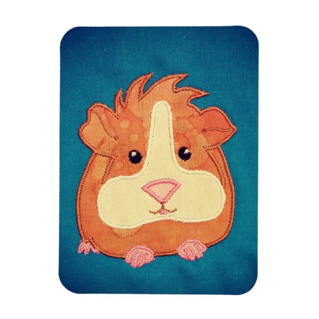 Adorable Guinea Pig Magnet (Vertical)